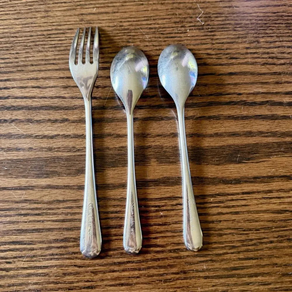 ROBERT WELCH IONA Tour Stainless Steel Flatware 18/10 Crate & Barrel 12 Piece - Picture 9 of 10